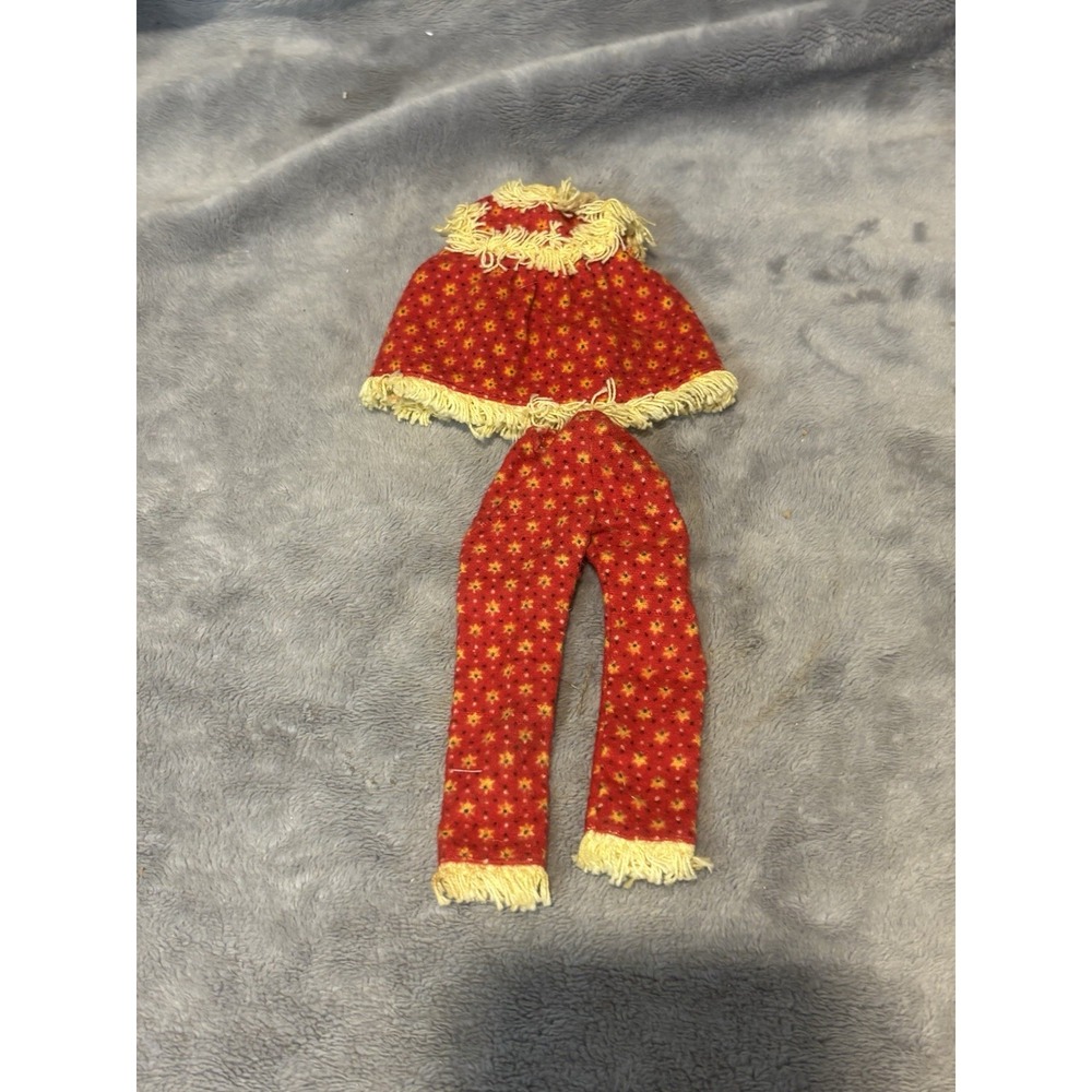 VINTAGE 1960'S MATTEL BARBIE SKIPPER WOOLY PJ'S OUTFIT